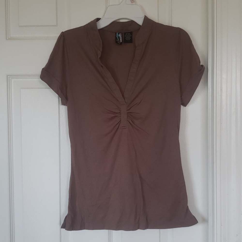 Brown top